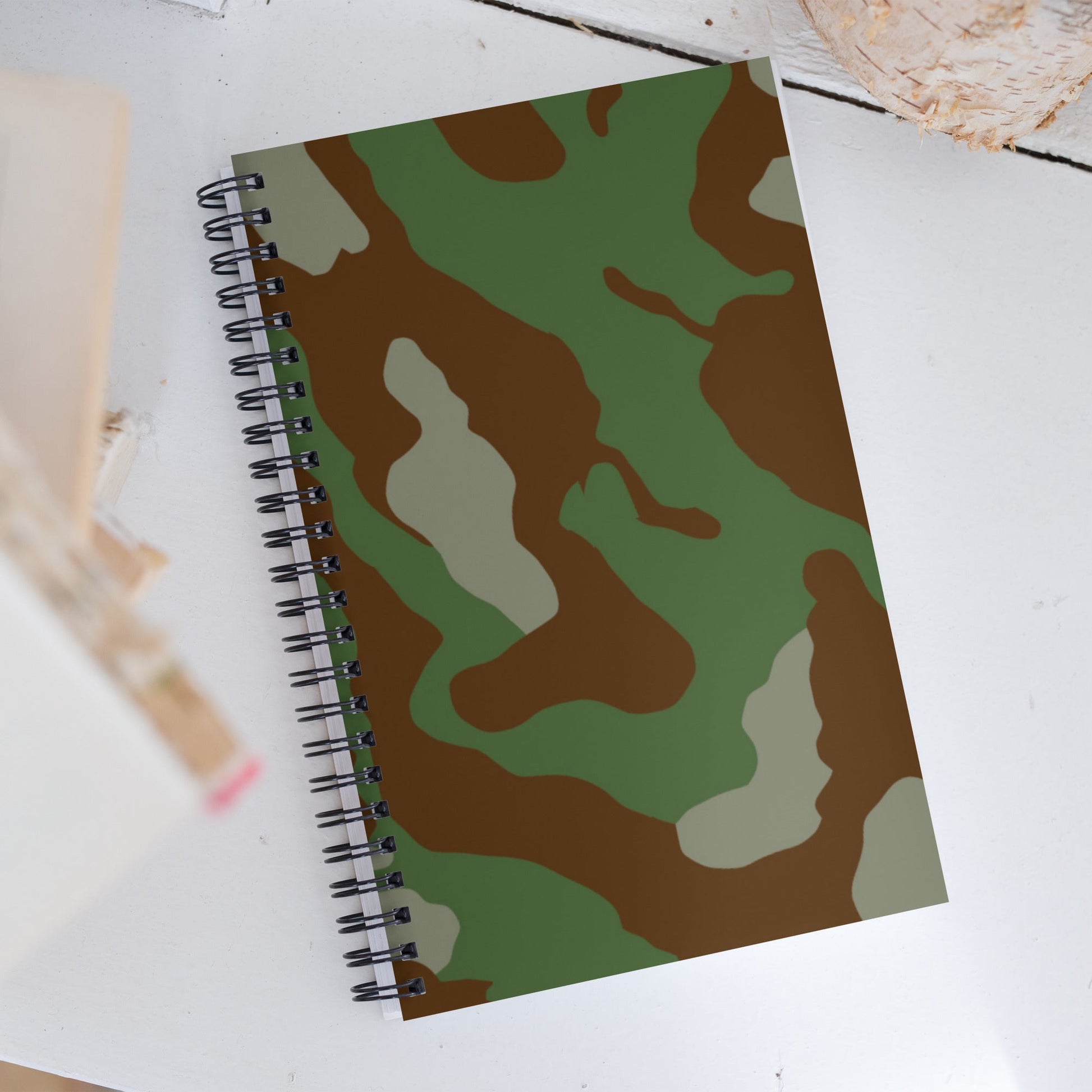Italian Telo Mimetico Woodland CAMO Spiral notebook - Notebooks