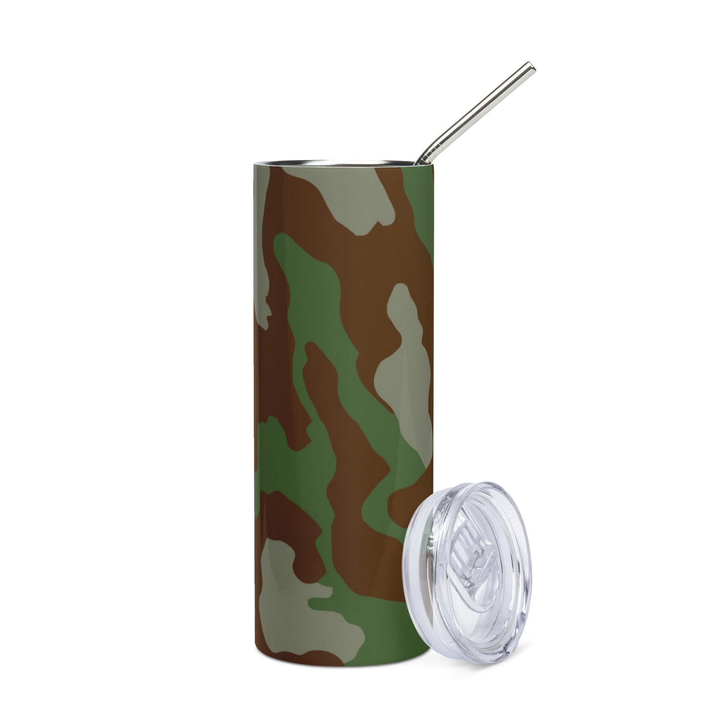 Italian Telo Mimetico Woodland CAMO Stainless steel tumbler - Steel Tumblers