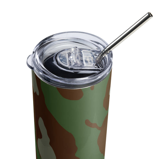 Italian Telo Mimetico Woodland CAMO Stainless steel tumbler - Steel Tumbler