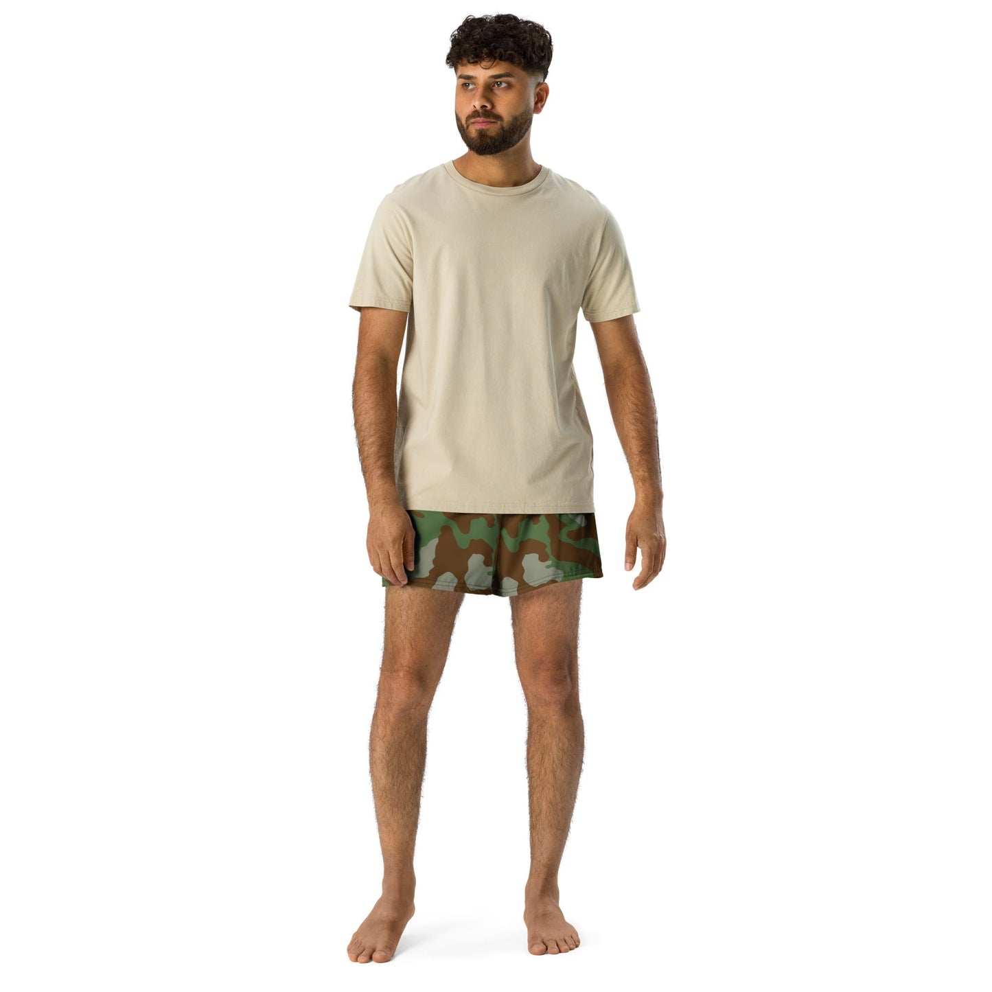 Italian Telo Mimetico Woodland CAMO Unisex Athletic Shorts