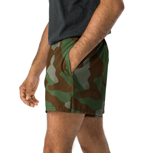 Italian Telo Mimetico Woodland CAMO Unisex Athletic Shorts - XS