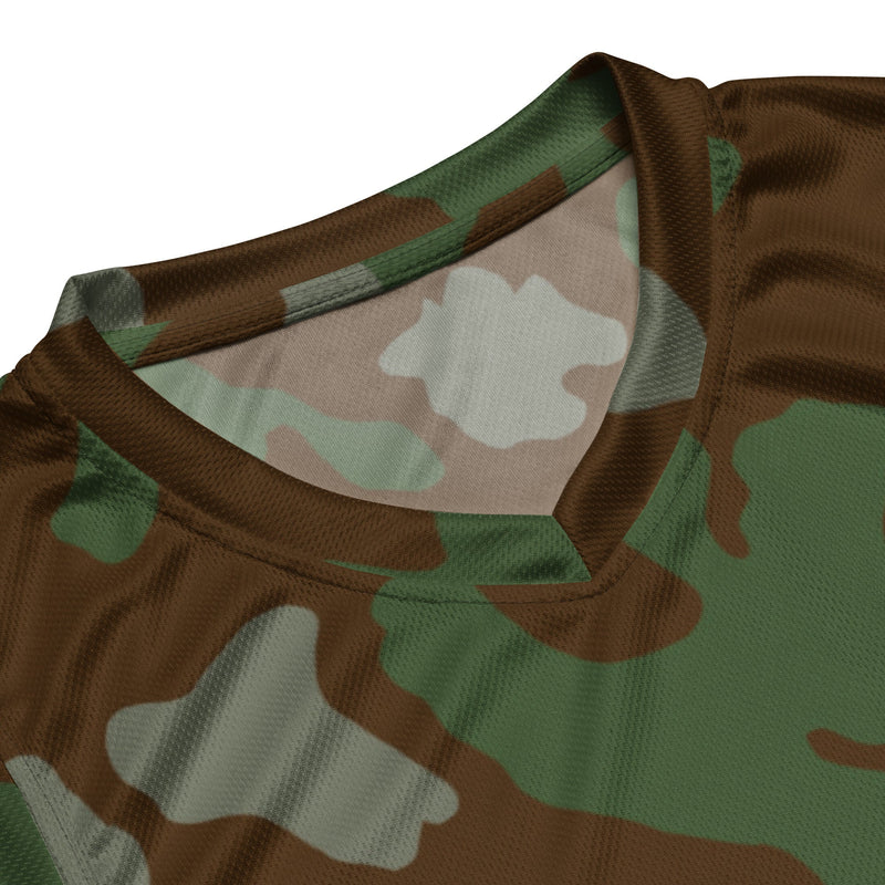 Telo Mimetico Woodland CAMO Unisex Basketball Jersey