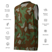 Telo Mimetico Woodland CAMO Unisex Basketball Jersey
