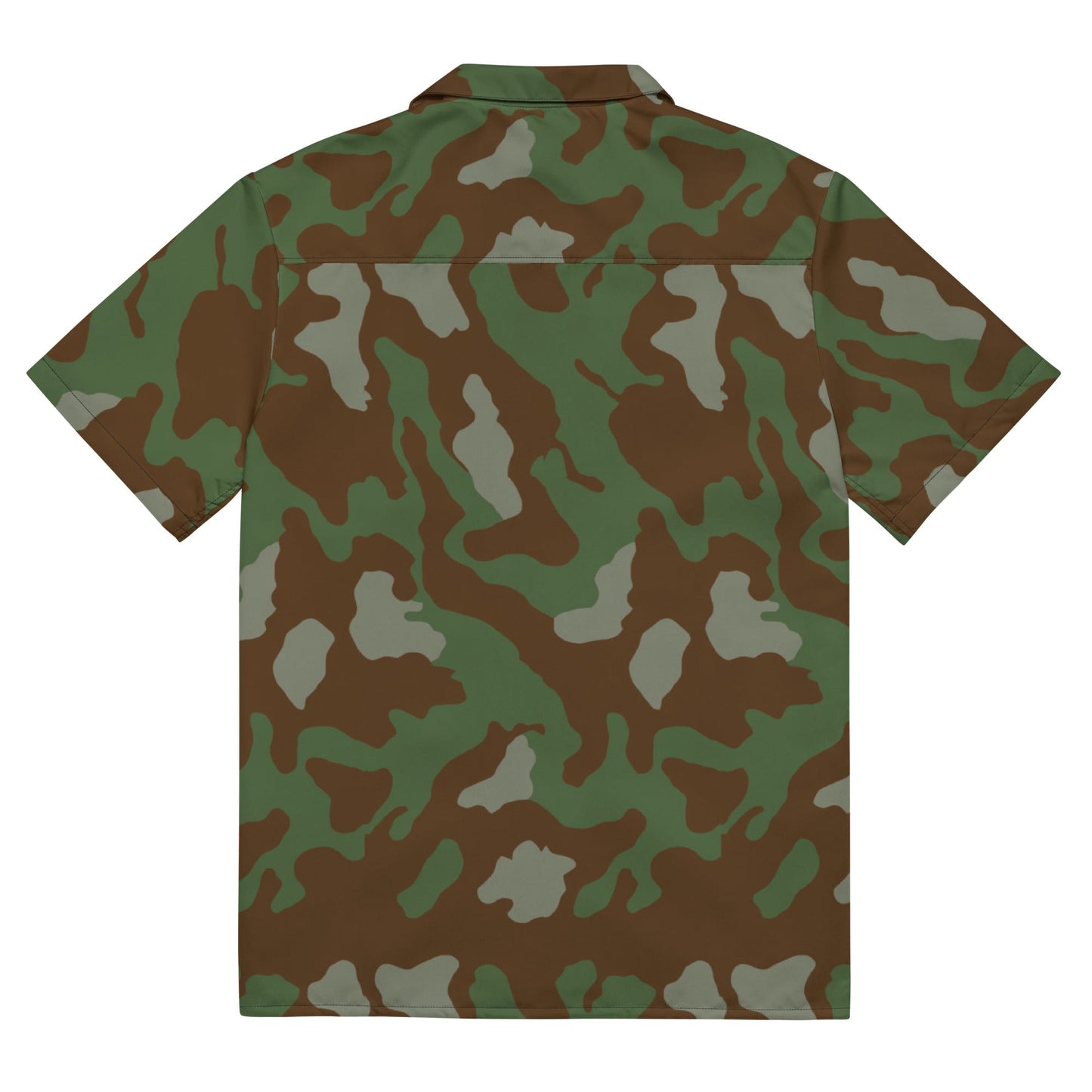 Italian Telo Mimetico Woodland CAMO Unisex button shirt - Button Shirts