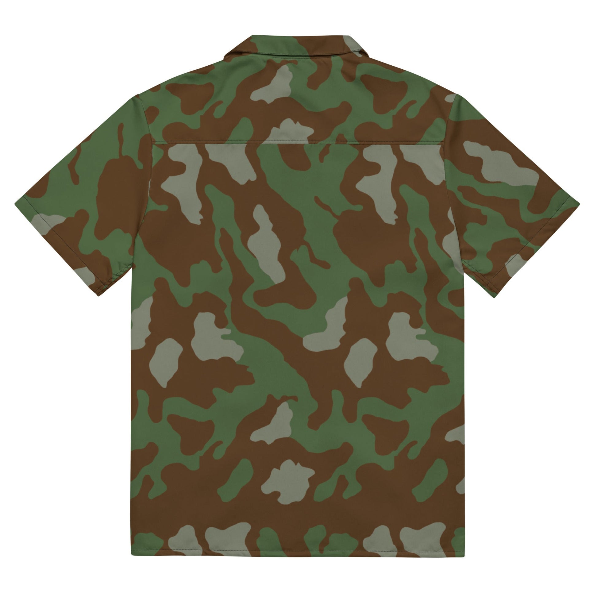 Italian Telo Mimetico Woodland CAMO Unisex button shirt - Button Shirts