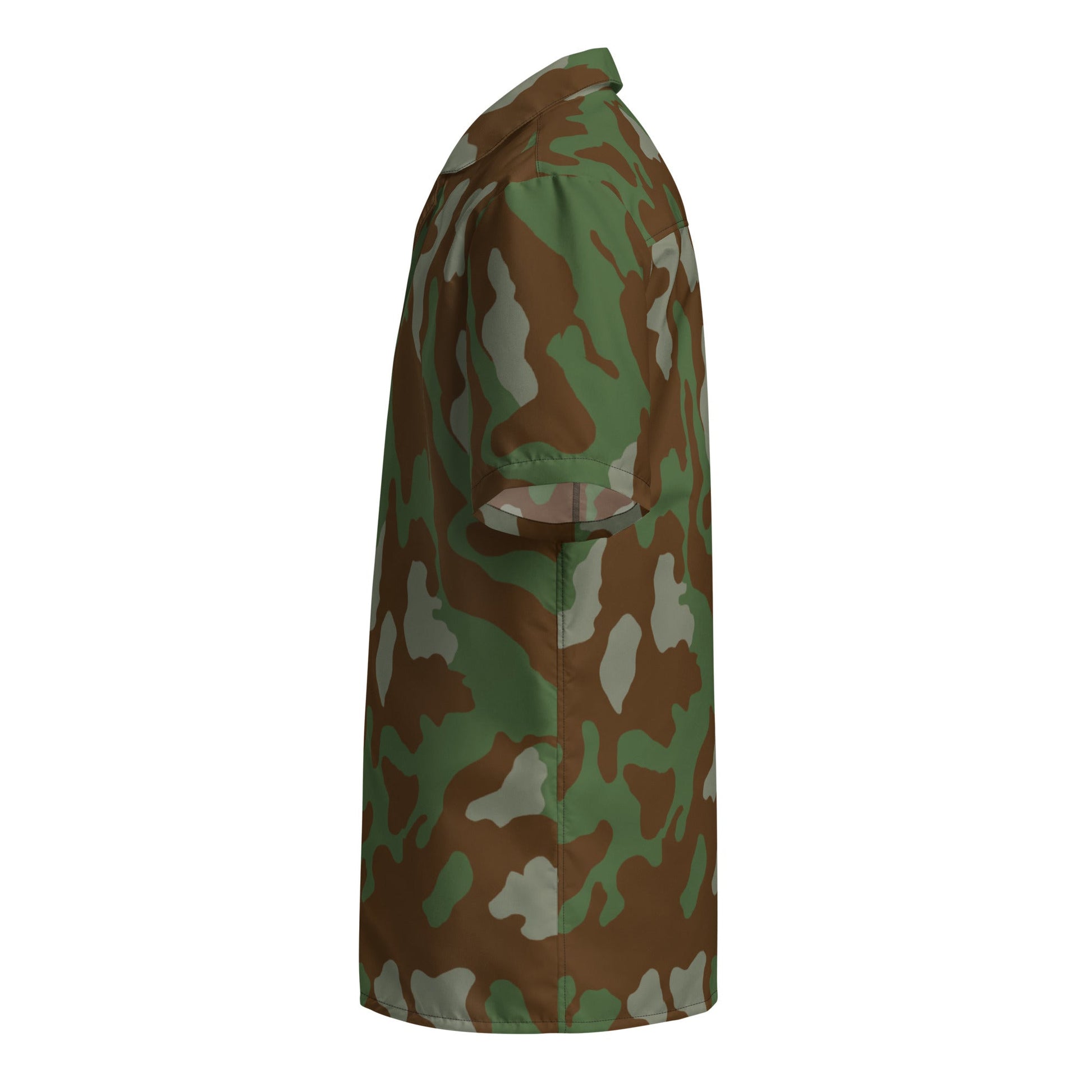 Italian Telo Mimetico Woodland CAMO Unisex button shirt - Button Shirts