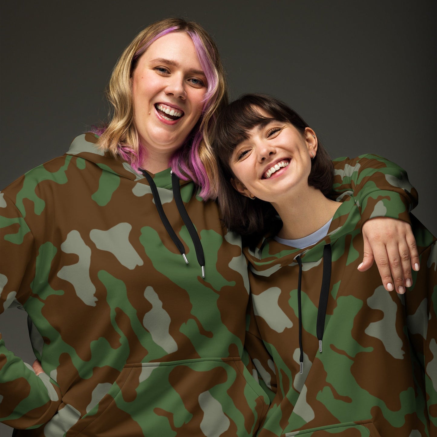 Italian Telo Mimetico Woodland CAMO Unisex Hoodie - Hoodies