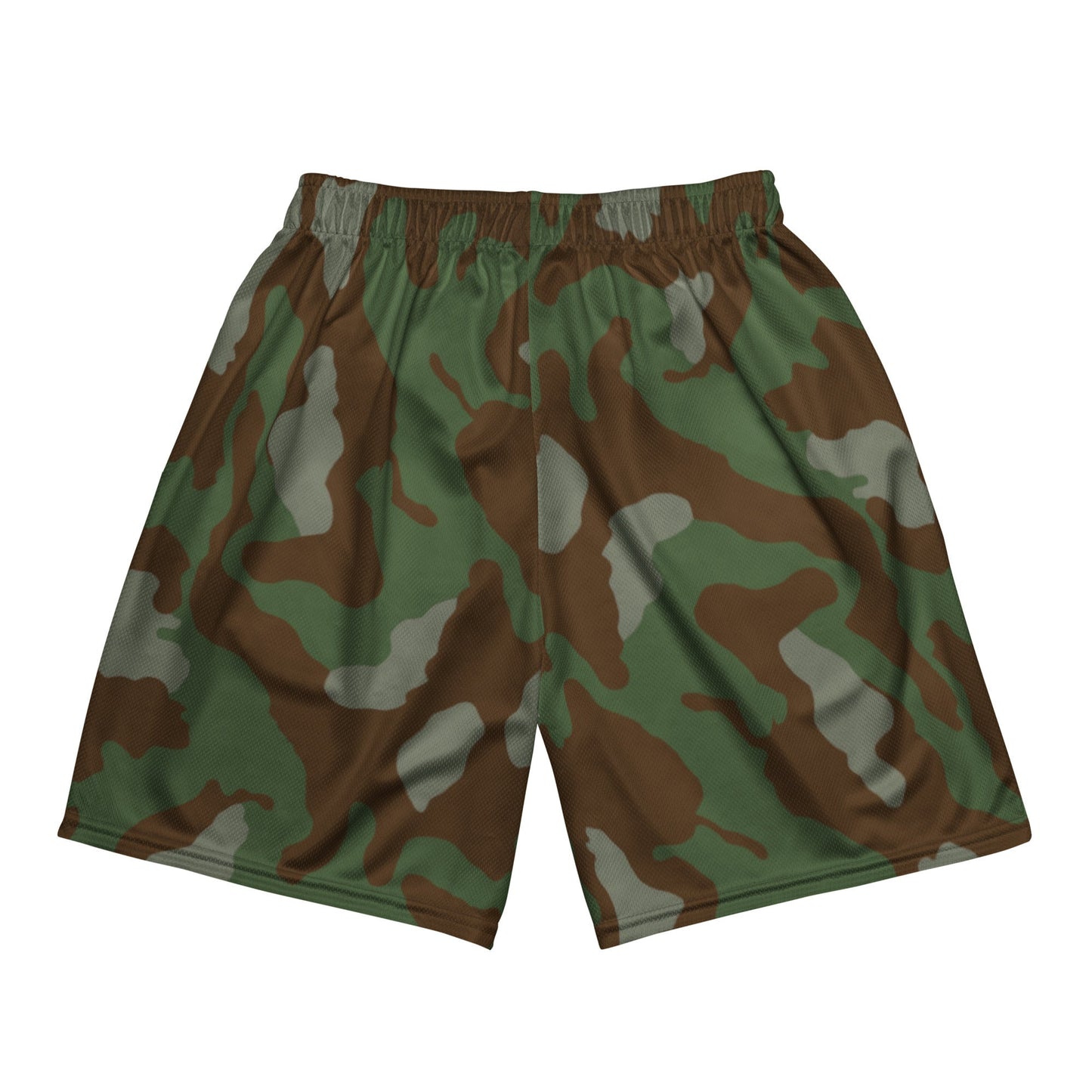 Italian Telo Mimetico Woodland CAMO Unisex mesh shorts - Mesh Shorts