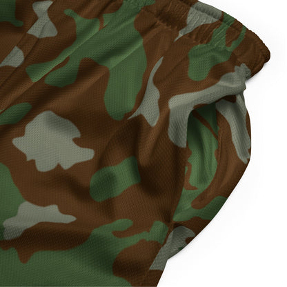 Italian Telo Mimetico Woodland CAMO Unisex mesh shorts - Mesh Shorts