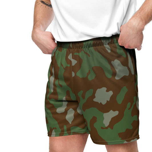 Italian Telo Mimetico Woodland CAMO Unisex mesh shorts - Mesh Shorts