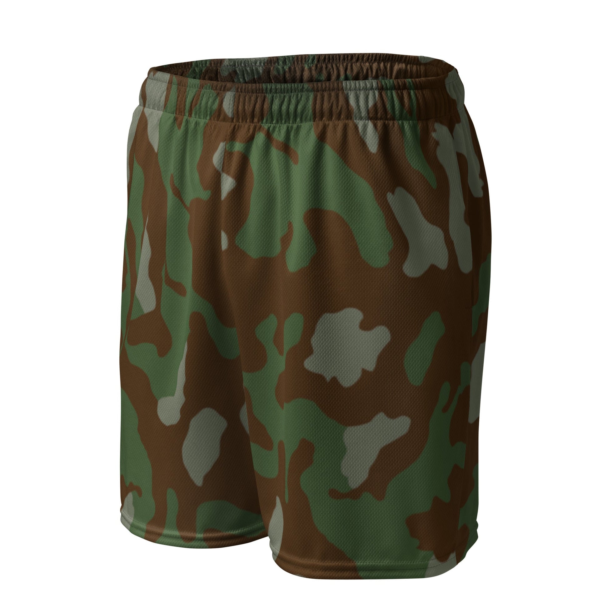 Italian Telo Mimetico Woodland CAMO Unisex mesh shorts - Mesh Shorts