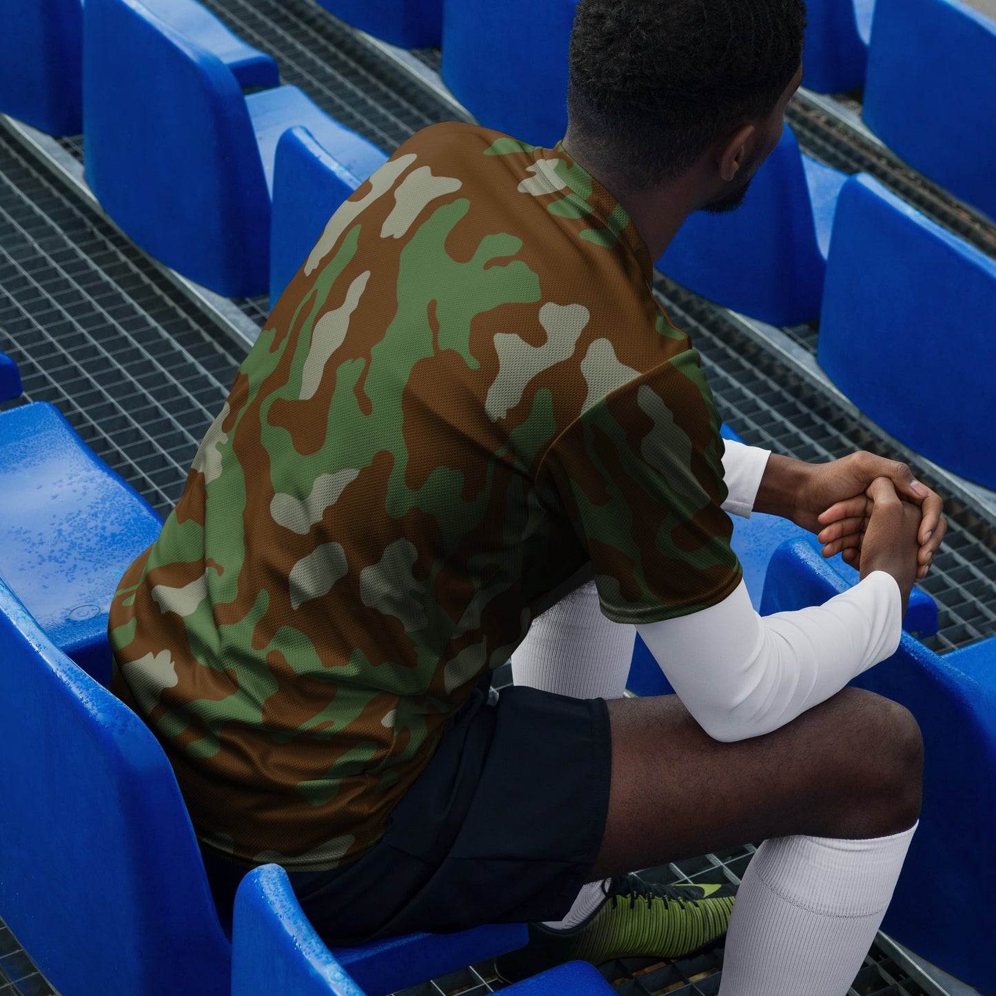 Italian Telo Mimetico Woodland CAMO unisex sports jersey - Sports Jerseys