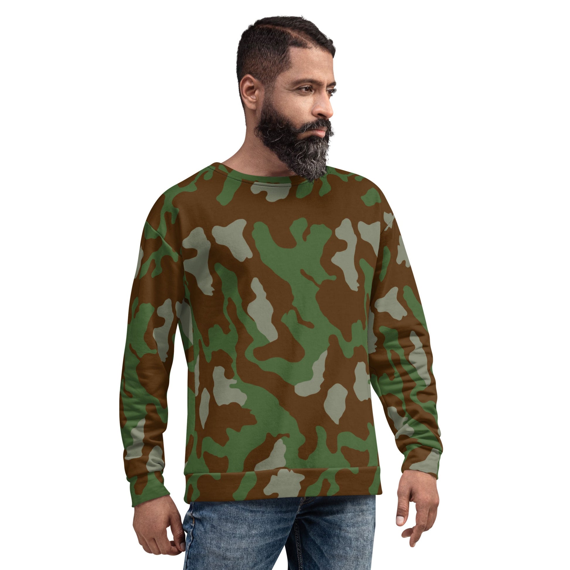 Italian Telo Mimetico Woodland CAMO Unisex Sweatshirt - Sweatshirts
