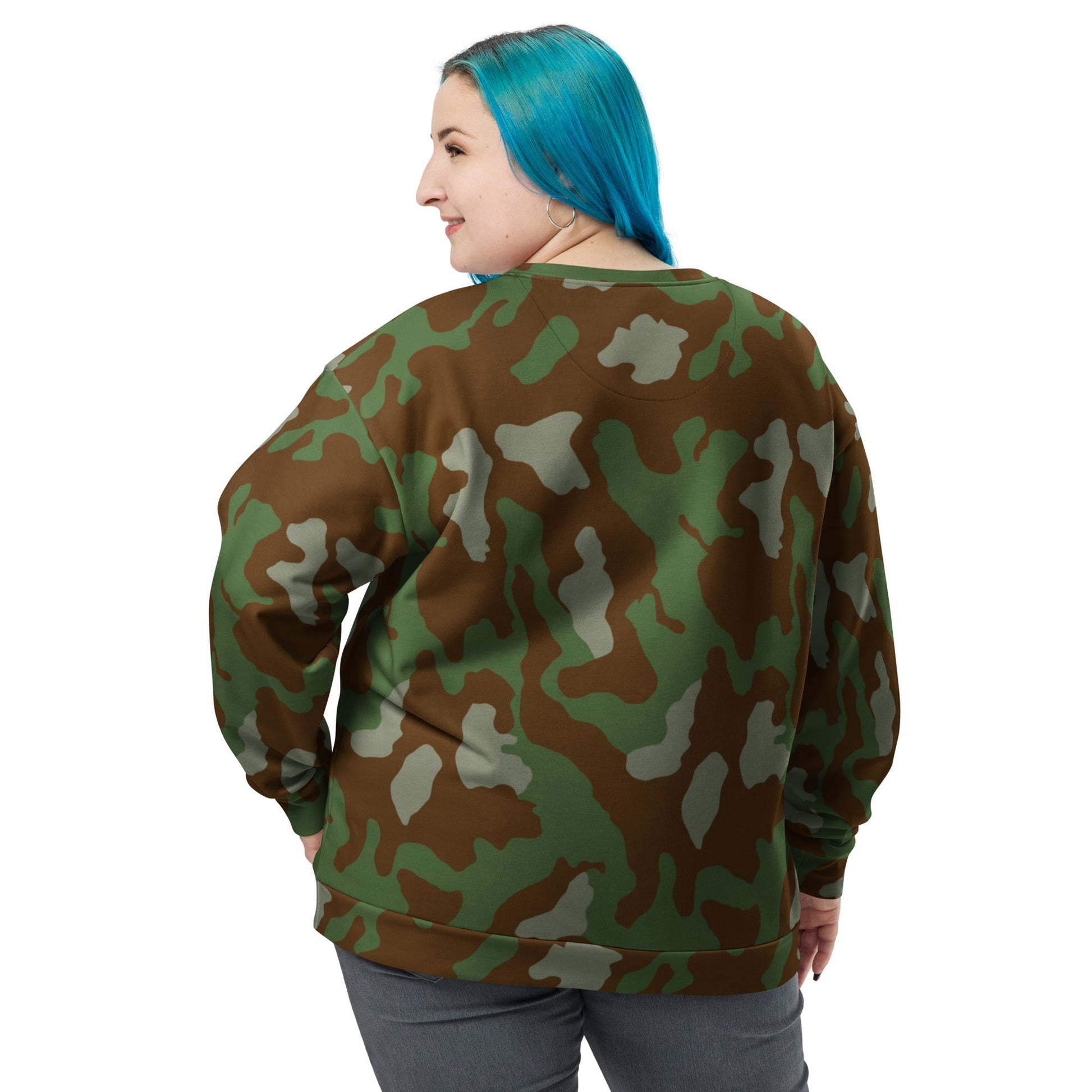 Italian Telo Mimetico Woodland CAMO Unisex Sweatshirt - Sweatshirts