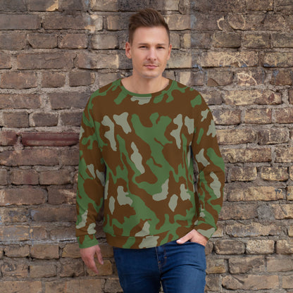 Italian Telo Mimetico Woodland CAMO Unisex Sweatshirt - XS - Sweatshirts