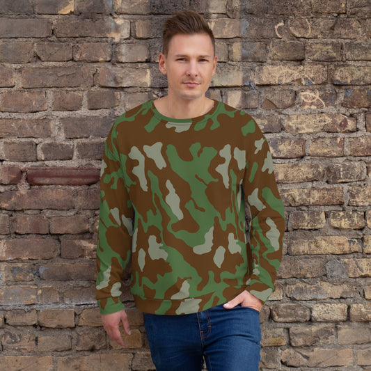 Italian Telo Mimetico Woodland CAMO Unisex Sweatshirt - XS - Sweatshirts
