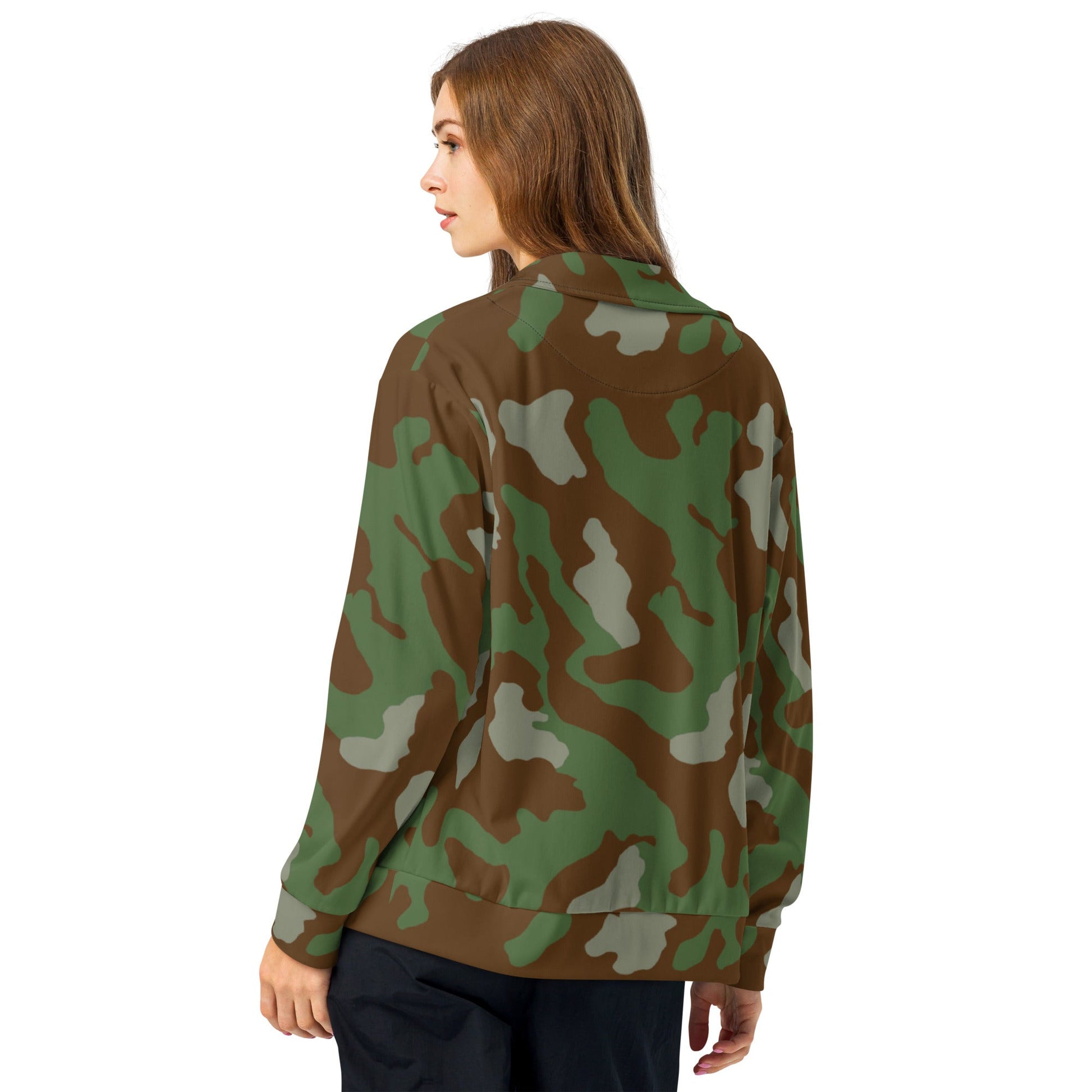 Italian Telo Mimetico Woodland CAMO Unisex track jacket - Track Jackets