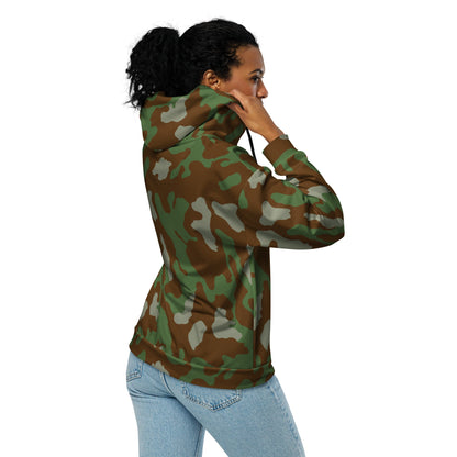 Italian Telo Mimetico Woodland CAMO Unisex zip hoodie - Zip Hoodies