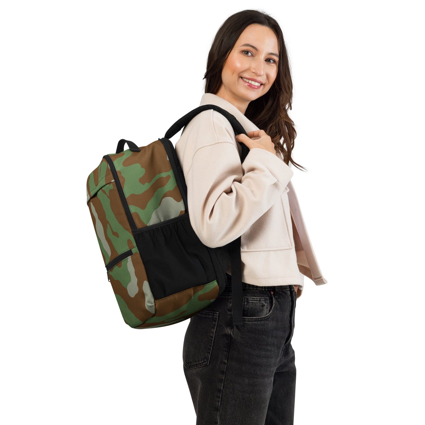 Italian Telo Mimetico Woodland CAMO Utility backpack - Backpacks