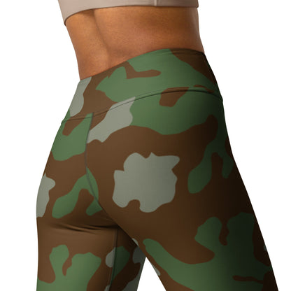Italian Telo Mimetico Woodland CAMO Yoga Leggings - Womens