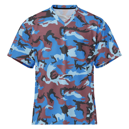Cloud Brushstroke Ivory Coast CAMO Unisex American Football Jersey - 2XS