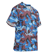 Cloud Brushstroke Ivory Coast CAMO Unisex American Football Jersey