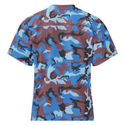 Cloud Brushstroke Ivory Coast CAMO Unisex American Football Jersey
