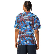 Cloud Brushstroke Ivory Coast CAMO Unisex American Football Jersey