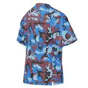 Cloud Brushstroke Ivory Coast CAMO Unisex American Football Jersey