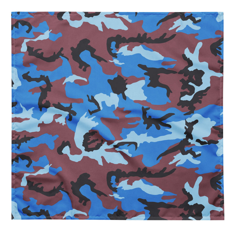 Cloud Brushstroke Ivory Coast CAMO Bandana - L - Head
