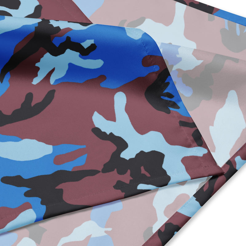 Cloud Brushstroke Ivory Coast CAMO Bandana - Head