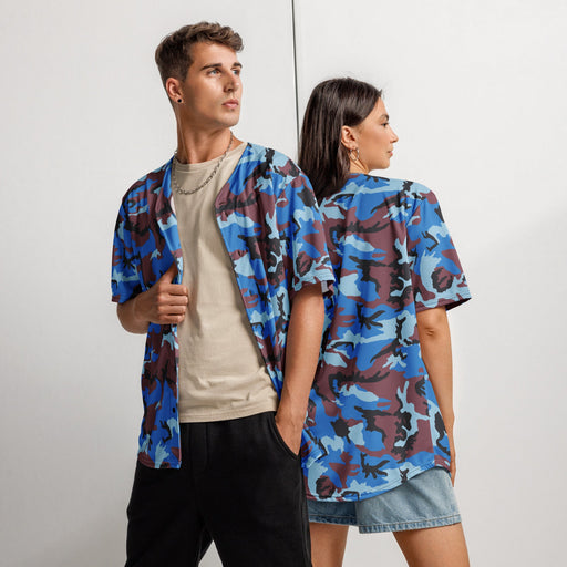 Cloud Brushstroke Ivory Coast CAMO Unisex Baseball Jersey - 2XS