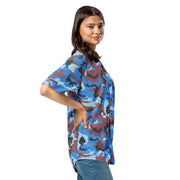 Cloud Brushstroke Ivory Coast CAMO Unisex Baseball Jersey