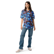 Cloud Brushstroke Ivory Coast CAMO Unisex Baseball Jersey