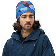 Cloud Brushstroke Ivory Coast CAMO Beanie - Head