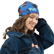 Cloud Brushstroke Ivory Coast CAMO Beanie - Head