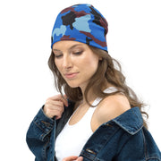 Cloud Brushstroke Ivory Coast CAMO Beanie - Head