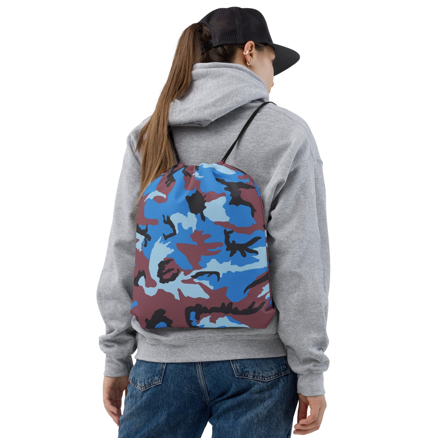 Ivory Coast Gendarmerie CAMO Drawstring Bag - Bags