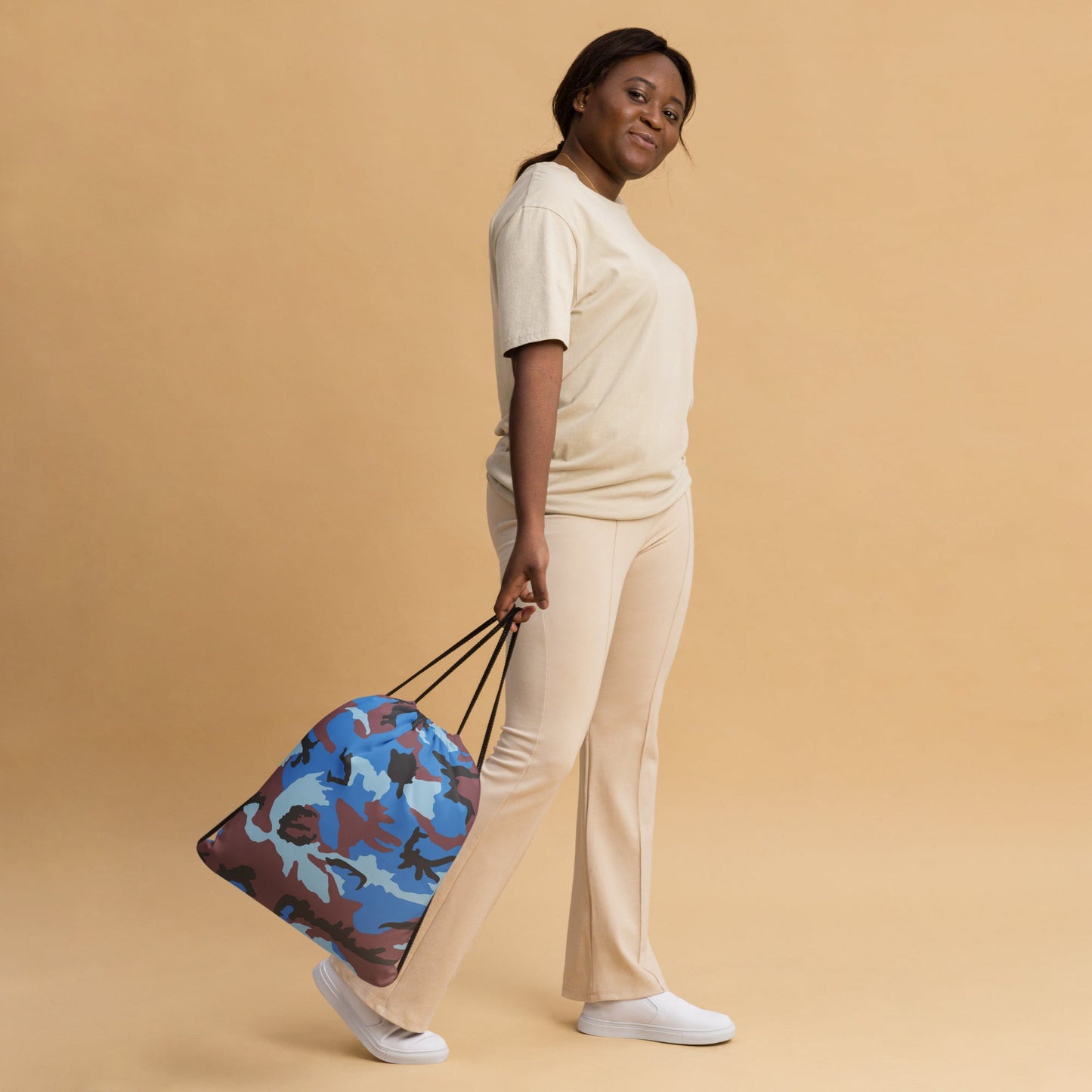 Ivory Coast Gendarmerie CAMO Drawstring Bag - Bags