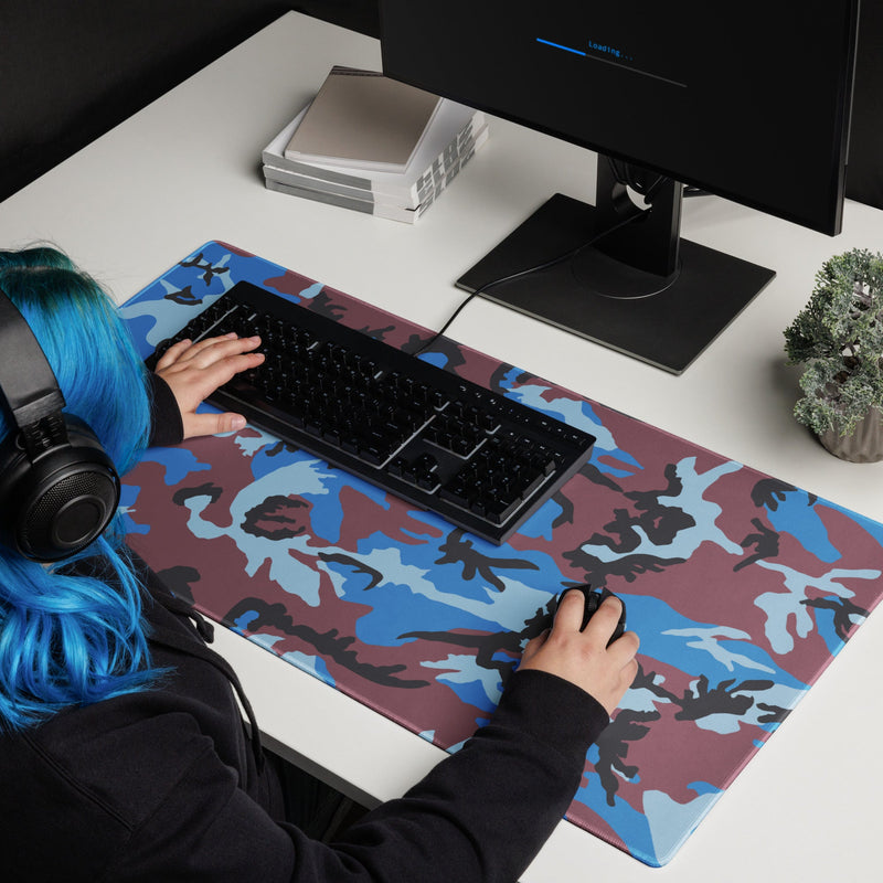 Cloud Brushstroke Ivory Coast CAMO Universal Large Desk Pad