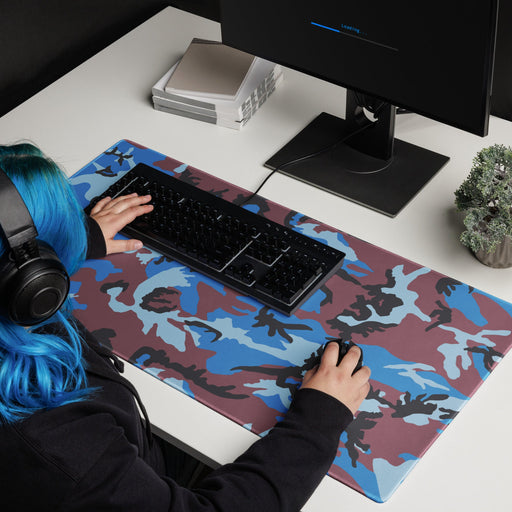 Cloud Brushstroke Ivory Coast CAMO Universal Large Desk Pad