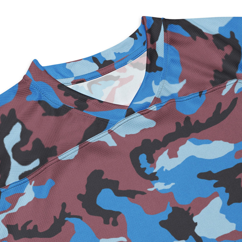 Cloud Brushstroke Ivory Coast CAMO Unisex Hockey Fan Jersey