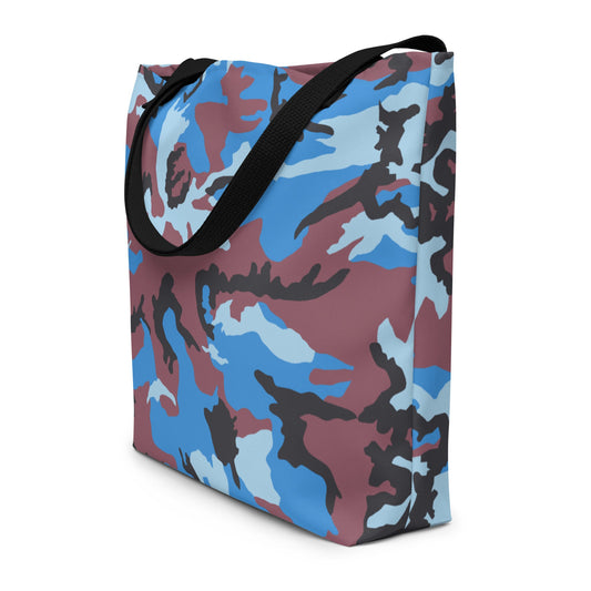 Ivory Coast Gendarmerie CAMO Large Tote Bag - Bags