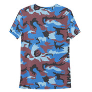 Cloud Brushstroke Ivory Coast CAMO Mens Athletic T-Shirt - Shirt