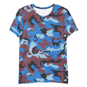 Cloud Brushstroke Ivory Coast CAMO Mens Athletic T-Shirt - Shirt