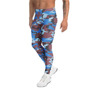 Cloud Brushstroke Ivory Coast CAMO Mens Leggings - Men