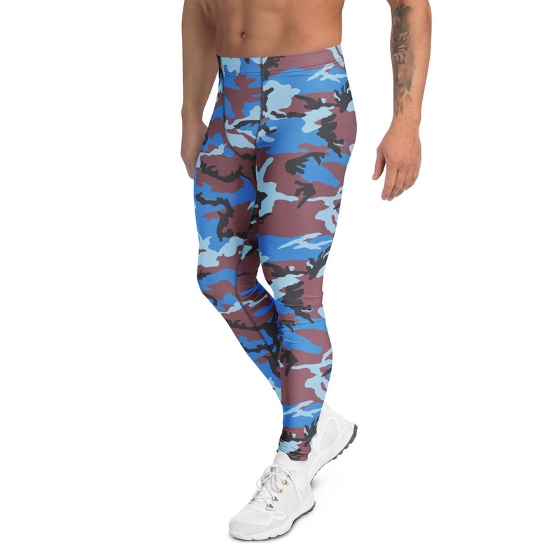 Cloud Brushstroke Ivory Coast CAMO Mens Leggings - Men