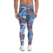 Cloud Brushstroke Ivory Coast CAMO Mens Leggings - Men