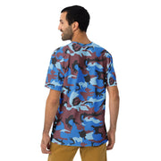 Cloud Brushstroke Ivory Coast CAMO Mens T-Shirt