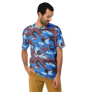 Cloud Brushstroke Ivory Coast CAMO Mens T-Shirt